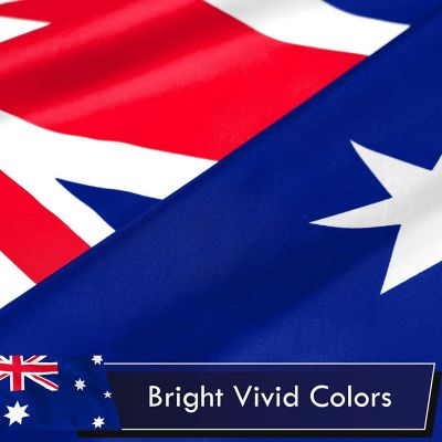 G128 - Australia Australian Flag 3x5FT 2 Pack Printed Polyester Image 2