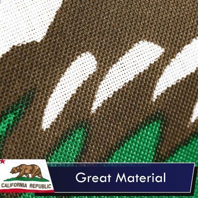 G128 - California CA State Flag 3x5FT 2 Pack Printed Polyester Image 3