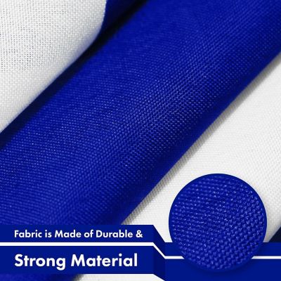 G128 - Greece Greek Flag 3x5FT 2 Pack 150D Printed Polyester Image 3