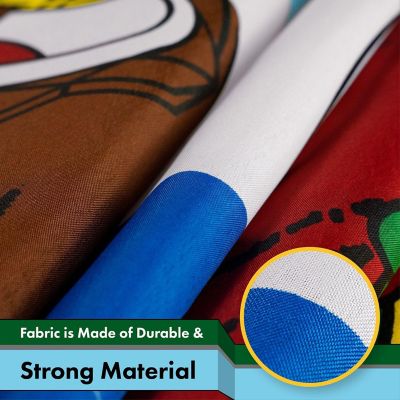 G128 - It's 5 O'Clock Somewhere Flag 3x5FT 2 Pack Printed 150D Polyester Image 3