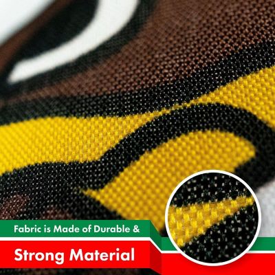 G128 - Mexico Mexican Flag 3x5FT 10 Pack 150D Printed Polyester Image 3