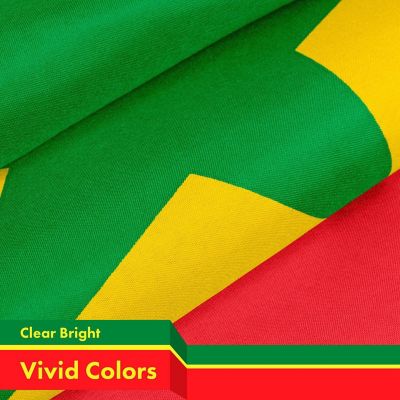 G128 - Senegal Senegalese Flag 3x5FT 5 Pack 150D Printed Polyester Image 2