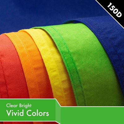 G128 - Solid Lime Green Color Flag 3x5FT 10 Pack Printed 150D Polyester Image 2