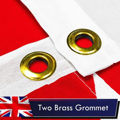 G128 - UK British Flag 3x5FT 3 Pack Printed Polyester Image 1