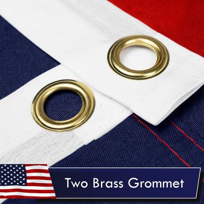 G128 - USA American Flag 3x5FT 3 Pack Printed Polyester Image 1