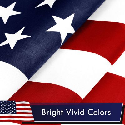 G128 - USA American Flag 3x5FT 3 Pack Printed Polyester Image 2