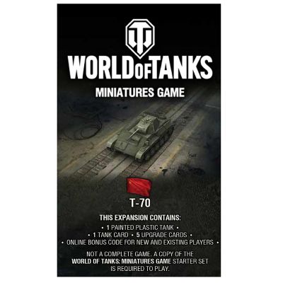 Gale Force Nine Wave 6 Tank - Soviet T-70 Light Tank Image 1