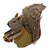 Gallerie II - 6" Brown Squirrel with Pine Cone Christmas Tabletop Figurine Image 1