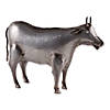 Galvanized Cow Sculpture Image 1