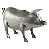 Galvanized Pig Sculpture Image 1
