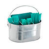 Galvanized Utensil Caddy Image 1