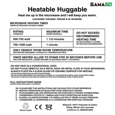 GAMAGO Capybara Heating Pad &amp; Pillow Huggable Image 3