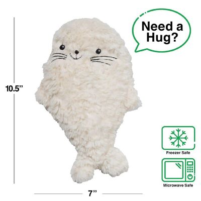 GAMAGO Seal Pup Heating Pad & Pillow Huggable Image 1