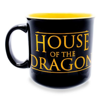 Game of Thrones House of the Dragon Ceramic Camper Mug  Holds 20 Ounces Image 1