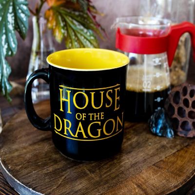 Game of Thrones House of the Dragon Ceramic Camper Mug  Holds 20 Ounces Image 2