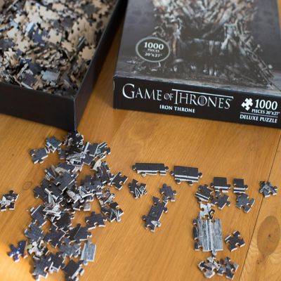 Game Of Thrones Puzzle The Iron Throne 1000 Piece Jigsaw Puzzle  Ages 15 & Up Image 2