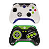 Gamer Controller-Shaped Paper Dinner Plates - 8 Ct. Image 1