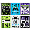 Gamer Poster Set - 6 Pc. Image 1