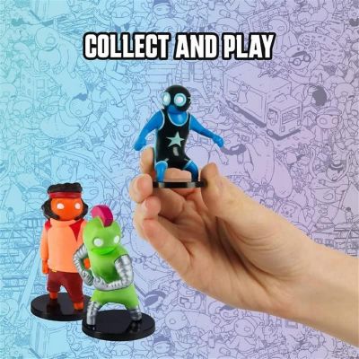 Gang Beasts Action Figures 12pk Party Supplies Gift for Video Gamer Set PMI International Image 1