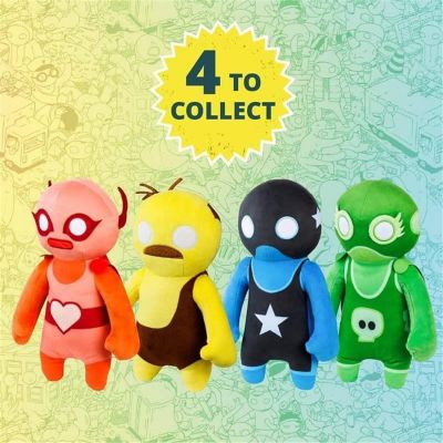 Gang Beasts Green Wrestler Plush 12" Video Game Character Doll Figure PMI International Image 3