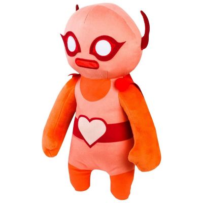 Gang Beasts Red Wrestler Plush 12" Video Game Character Doll Figure PMI International Image 1