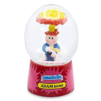 Garbage Pail Kids Adam Bomb Collectible Snow Globe  4 Inches Tall Image 1