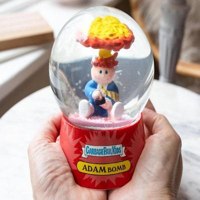 Garbage Pail Kids Adam Bomb Collectible Snow Globe  4 Inches Tall Image 2