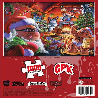 Garbage Pail Kids Wreck The Halls 1000 Piece Jigsaw Puzzle Image 2