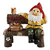Garden Gnome Greeting Sign 13.37X9X14" Image 1