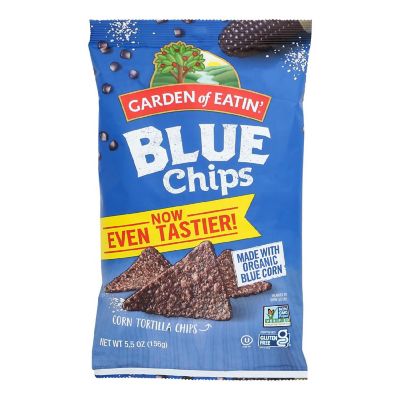 Garden Of Eatin' - Chip Blue Corn - Case of 12-5.5 OZ Image 1