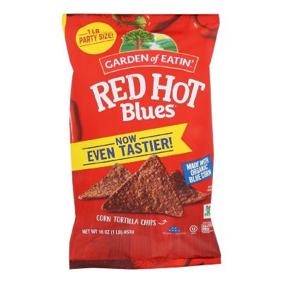 Garden of Eatin' Red Hot Blues - Red Hot - Case of 12 - 16 oz. Image 1