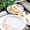 Garden Party Pastel Floral Paper Dinner Plates - 8 Ct. Image 2