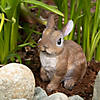 Garden Sitting Bunny Statue 6.25X4.25X6.75&#8221; Image 2