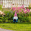 Gardening Gnome Spring Yard Sign Garden Stake - 21.25" - Blue Image 1