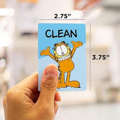 Garfield Double Sided Dishwasher Magnet Image 2
