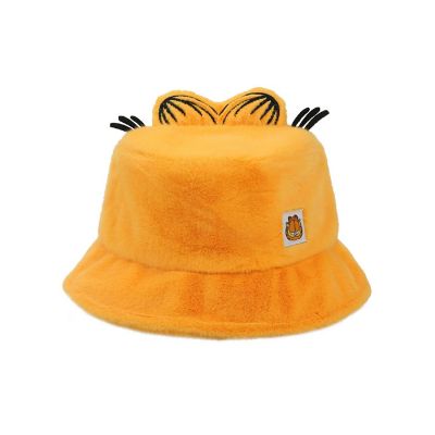 Garfield Inspired Orange Bucket Hat Image 1