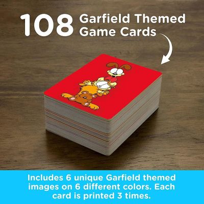 Garfield Memory Master Card Game Image 2