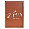 Gather And Thankful Sign (Set Of 2) 12"Sq, 12"L X 18"H Wood/Mdf Image 1