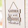 Gather Here Grateful Hearts Sign Image 1