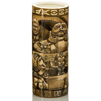 Geeki Tiki Star Wars Jabbas Palace Scenic 24 Ounce Ceramic Tiki Mug Image 1