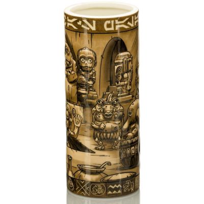 Geeki Tiki Star Wars Jabbas Palace Scenic 24 Ounce Ceramic Tiki Mug Image 1