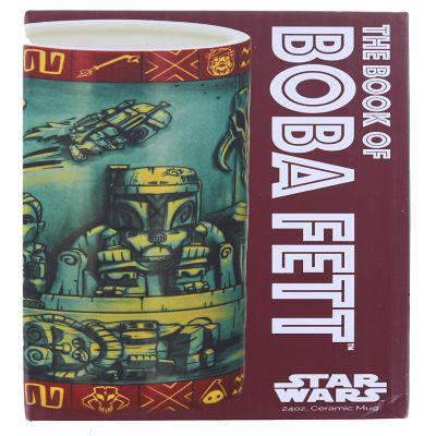 Geeki Tiki Star Wars The Book Of Boba Fett 24oz Ceramic Scenic Mug Image 1