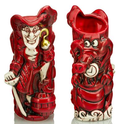 Geeki Tikis Disney Villains Captain Hook Ceramic Mug  Holds 28 Ounces Image 2