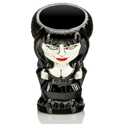 Geeki Tikis Elvira Mistress of the Dark Mug  Tiki Style Cup  Holds 20 Ounces Image 1