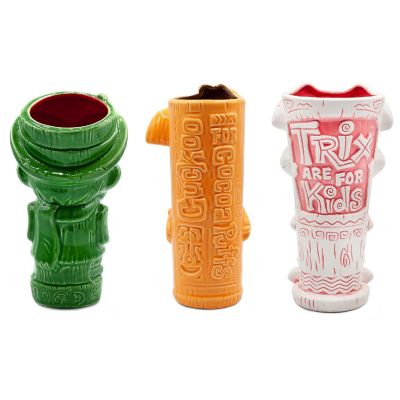 Geeki Tikis General Mills Ceramic Mug Set  Cocoa Puffs  Lucky Charms  Trix Image 1