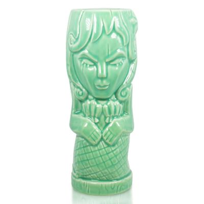 Geeki Tikis Green Mermaid Fantasy Mug  Ceramic Tiki Style Cup  Holds 15 Ounces Image 1
