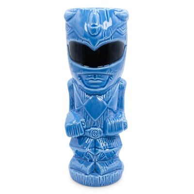 Geeki Tikis Power Rangers Blue Ranger Ceramic Mug  Holds 16 Ounces Image 1