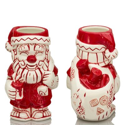 Geeki Tikis Santa Clause 30 Ounce Ceramic Mug Image 2