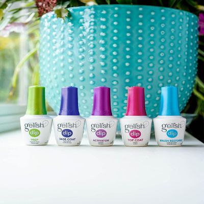Gelish Dip Basix Kit, 6 Pack Dip Powder Nail Set Image 3