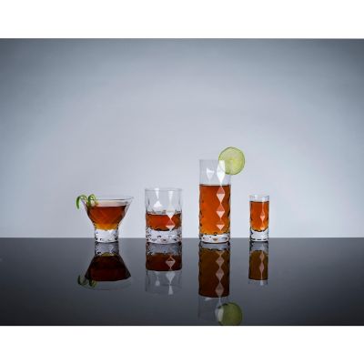 Gem Crystal Highball Glasses Image 2